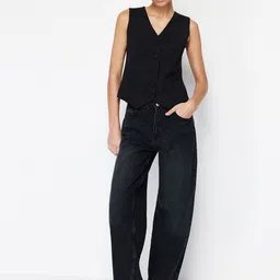 Trendyol Women Light Fade Clean Look Jeans-picture-19