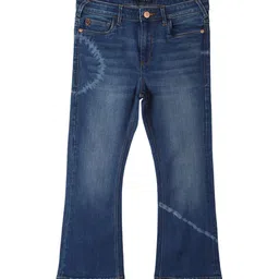 Allen Solly Junior Girls Mid-Rise Light Fade Regular Fit Jeans-picture-25