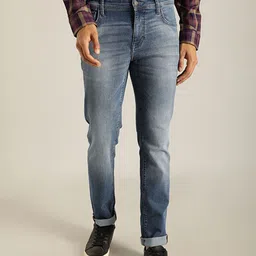 Indian Terrain Brooklyn Men Mid-Rise Slim Fit Light Fade Clean Look Jeans-picture-16