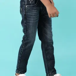 V-Mart Boys Low Distress Heavy Fade Jeans image 3