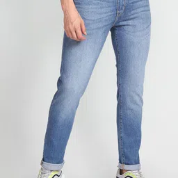 Flying Machine Blue Slim Fit Light Fade Jeans image 3