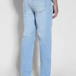 AMERICAN EAGLE OUTFITTERS Men AirFlex+ Athletic Straight Fit Light Fade Stretchable Jeans image 2