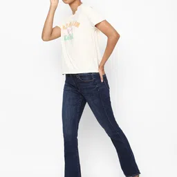 AMERICAN EAGLE OUTFITTERS Women Skinny Fit Light Fade Jeans image 4