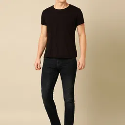 Allen Solly Men Black Slim Fit Light Fade Jeans image 4