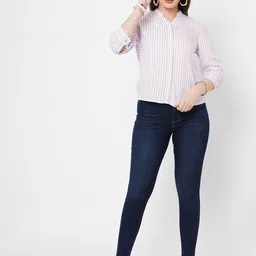 Kraus Jeans Women Super Skinny Fit High-Rise Light Fade Stretchable Jeans image 5