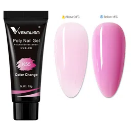 VENALISA UV-LED Color Change Poly Nail Extension Gel 15g - Shade K55 image 5