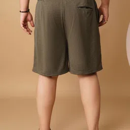 Sztori Men Plus Size Relaxed Fit Mid-Rise Stretchable Shorts image 3