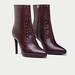 Oroh Women Casual Stiletto-Heeled Winter Ankle Boots-image-51