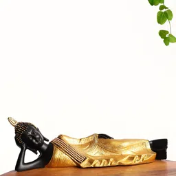 INTERNATIONAL GIFT Gold-Toned Buddha Idol Showpiece-image-67