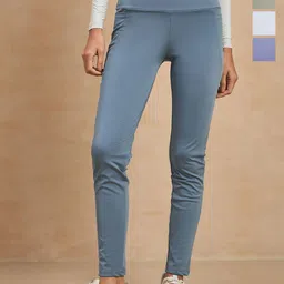 COLOR CAPITAL Women Pack of 4 Skin Fit Antimicrobial Tights-picture-14