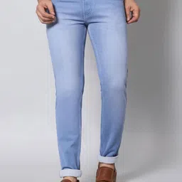 RJ Denim Men Slim Fit Mid-Rise Heavy Fade Stretchable Jeans-picture-12