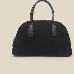 CORSICA Women Black Suede Handheld Bag-picture-58