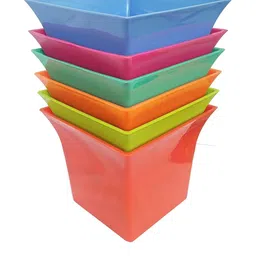 go hooked Uber Square Pot 6.5 Inch for Indoor & Outdoor Plants image 5