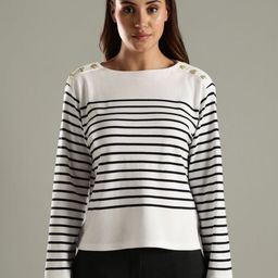 Tommy Hilfiger Striped Regular Fit Cotton T-shirt-picture-36