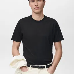 MANGO MAN Pure Cotton Slim Fit T-shirt-picture-14