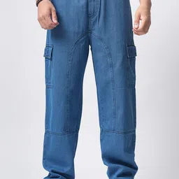British Club Men Comfort Relaxed Fit Low-Rise Jeans-picture-32