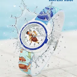 Time Up Unisex Kids Printed Dial & Straps Analogue Watch BTR-BLOSSM-5 image 4