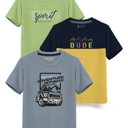 HELLCAT Boys Typography 3 Printed T-shirt-picture-8