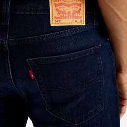 Levis Men Slim Fit Mid-Rise Stretchable Jeans image 5