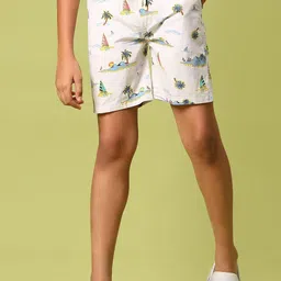 V-Mart Boys Solid Regular Fit Mid-Rise Above Knee Shorts-image-54