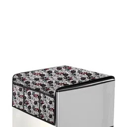 The Furnishing Tree Cream Printed Refrigerator Cover image 5