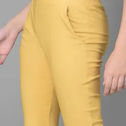 Comfort Lady Pack Of 2 High-Rise Cotton Trousers image 3