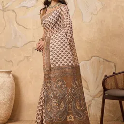 SHANVIKA Paisley Pure Cotton Saree image 4