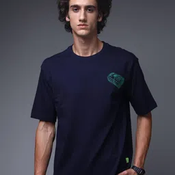 MADSTO Men Typography Printed Round Neck Cotton Relaxed Fit T-shirt-picture-56