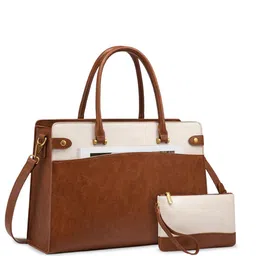 LA ELLORE Women Colourblocked Structured Leather Shoulder Bag-picture-48