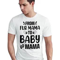 Seekbuylove Typography Printed Round Neck Bio Finish Cotton T-shirt-picture-48