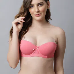 Friskers Pink Bra Underwired Lightly Padded-picture-14