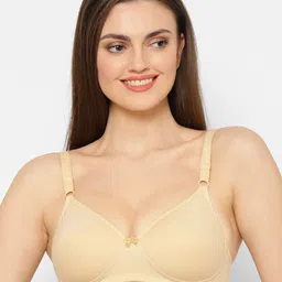 Floret Black & Beige Pack Of 2 Lightly Padded Push-Up Bra image 4