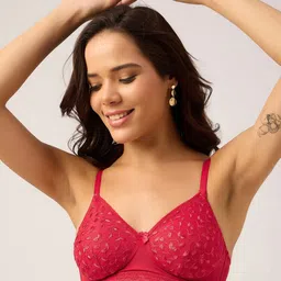 DressBerry Floral Bra Full Coverage Lightly Padded image 2
