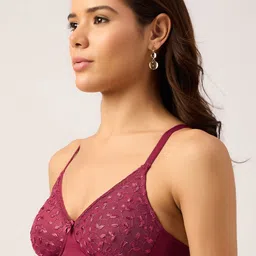 DressBerry Floral Bra Full Coverage Lightly Padded image 2