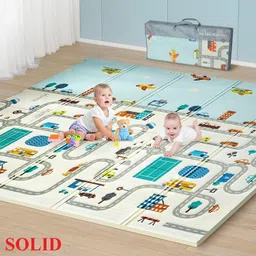 solid Cotton Baby Play Mat-picture-18