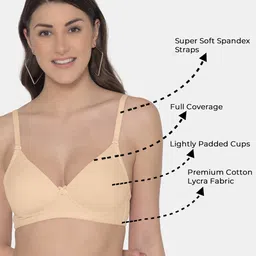 Tweens Full Coverage Lightly Padded T-shirt Bra With All Day Comfort image 5