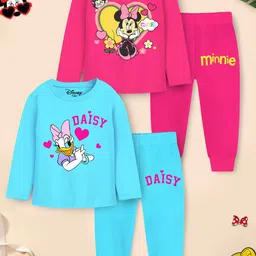Disney By Miss and Chief Girls Printed Night suit-picture-51
