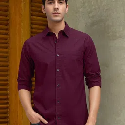 R.Code by The Roadster Life Co. Premium Spread Collar Long Sleeves Casual Shirt-picture-10