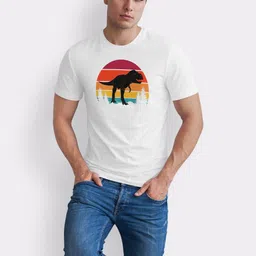 Seekbuylove Men Printed Bio Finish T-shirt image 2