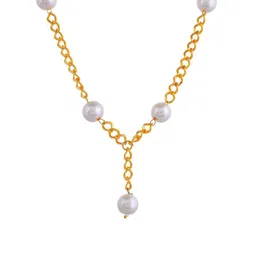 Anouk Brass Gold-Plated Layered Necklace image 4
