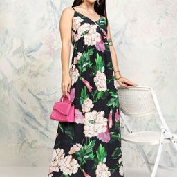 Vishudh Floral Print Maxi Dress-picture-41