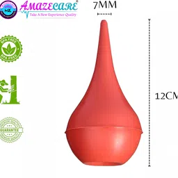 amazecare Surgical Ulcer High Quality A Ear/Ulcer Syringe/Bulb for Clean Ear or Nose Laboratory Dropper Bottle image 2
