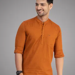 D Finish Men Thread Work Kurta-image-85