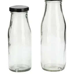 SOMIL Set Of 4 Glass Water Bottle image 3