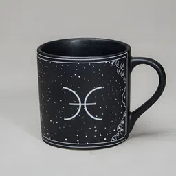 ALMIRO TREE Black & White Printed Ceramic Matte Cups and Mugs image 2