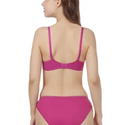 Liigne Pack Of 2 Everyday Padded Bra Pure Cotton Lingerie Set image 2