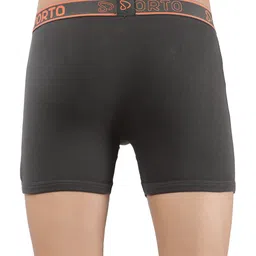 sporto by macho Sporto by Men Macho Pack Of 4 Soft & Comfortable Trunks-Sprto_M1030-CH1-N1-Olv1-R1-S image 5
