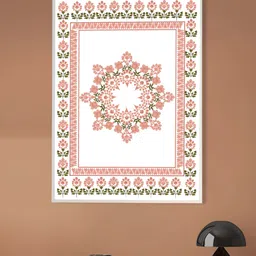 nestroots White & Peach-Coloured 1 Piece Canvas Religious Wall Paintings-image-29