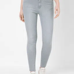 Kraus Jeans Women Super Skinny Fit High-Rise Light Fade Jeans-picture-29