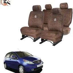 gse Cotton Car Seat Cover For Tata Indica Vista image 1